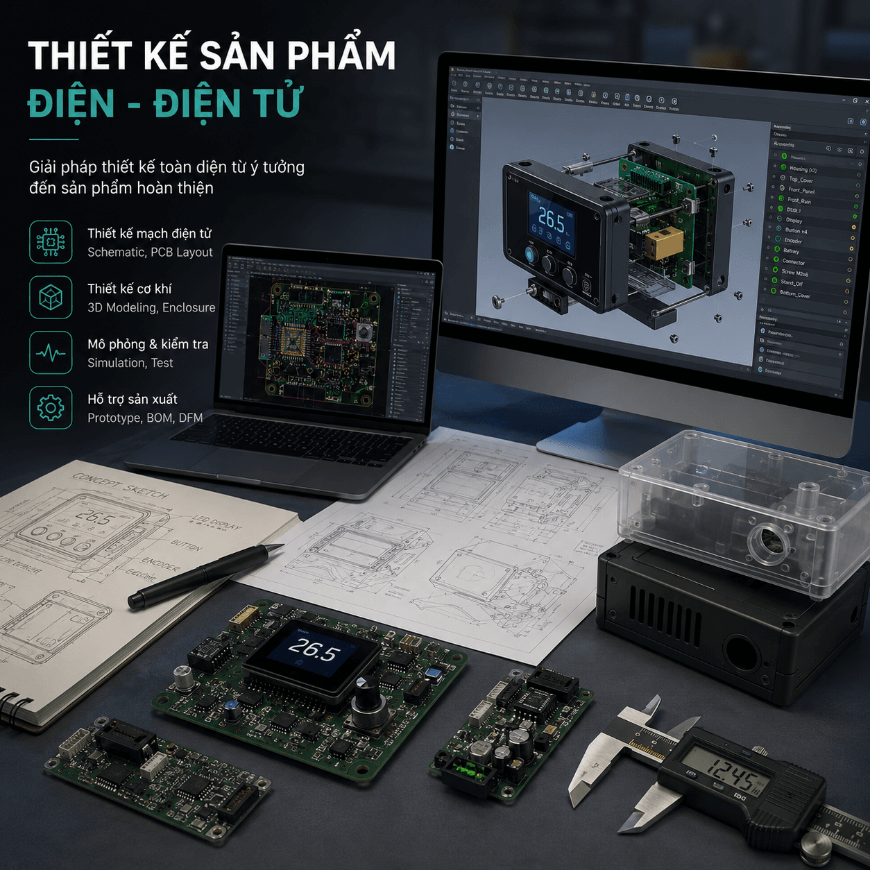 Thiết Kế Sản Phẩm Điện — Điện Tử